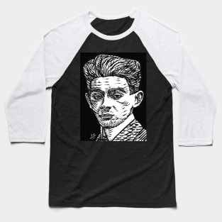 EGON SCHIELE ink portrait .1 Baseball T-Shirt